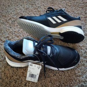 Nwt Adidas Stella McCartney Women Barricade Tennis Boost Shoes black 8